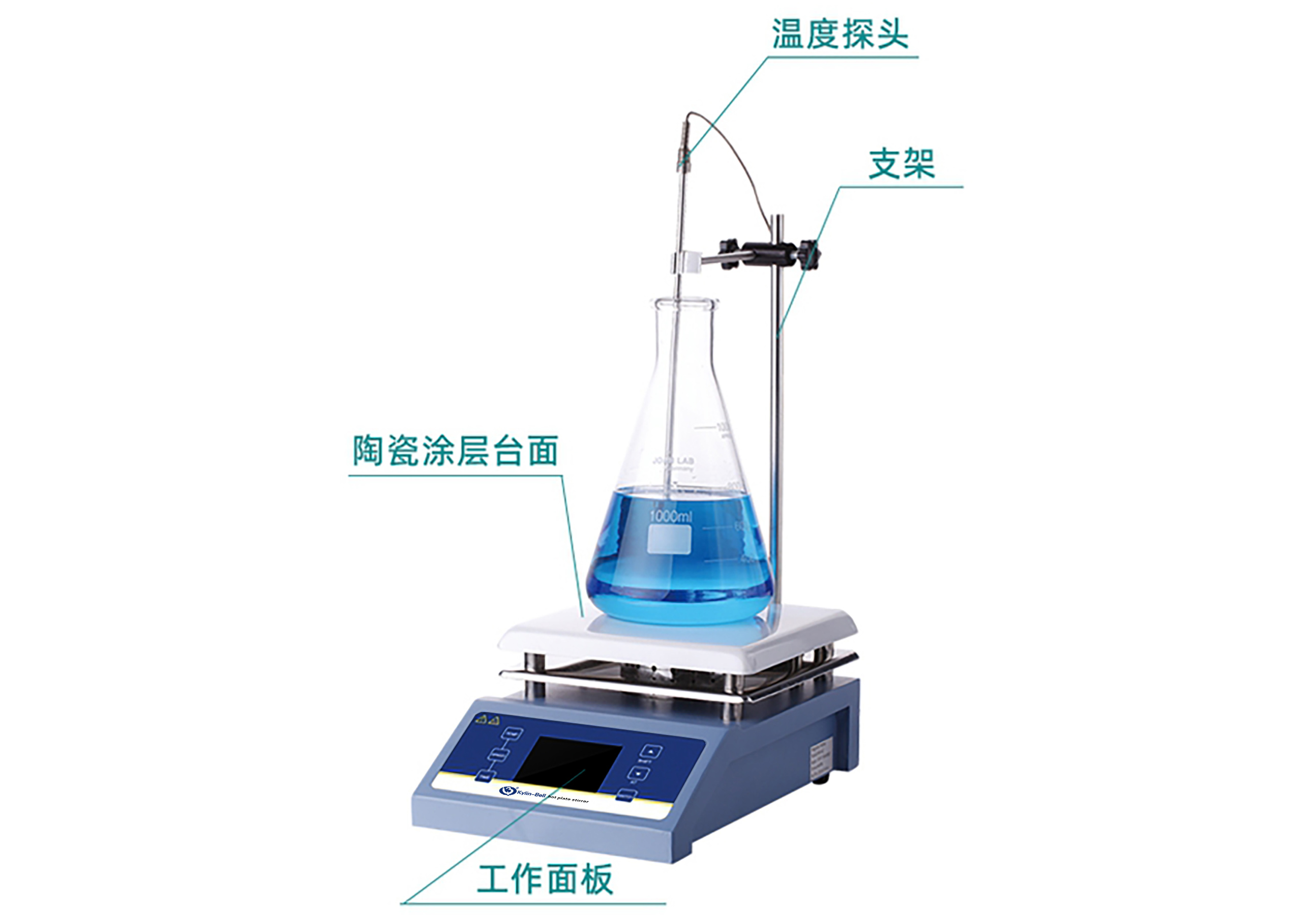 磁力攪拌器(加熱數(shù)顯)GL-6250C